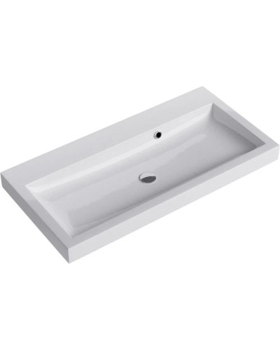 Тумба с раковиной белый глянец 80 см Aqwella 5 Stars Verona SETVer.01.08/W/Inf.08.04.D