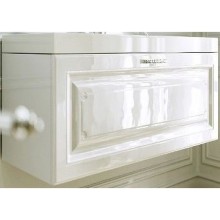 Тумба с раковиной белый глянец 80 см Aqwella 5 Stars Empire SETEmp.01.08/W/Inf.08.04.D