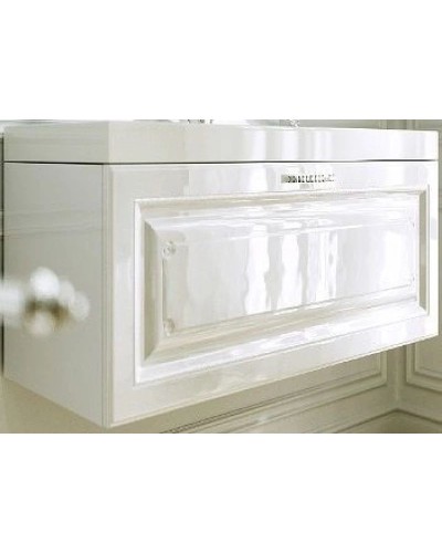 Тумба с раковиной белый глянец 80 см Aqwella 5 Stars Empire SETEmp.01.08/W/Inf.08.04.D