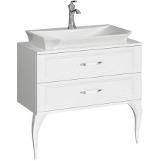 Тумба с раковиной белый глянец 85 см Aqwella 5 Stars LaDonna SETLAD0108W/p_u_048_01_0700_1_10_0_03