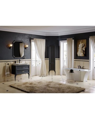 Тумба с раковиной черный матовый 85 см Aqwella 5 Stars LaDonna SETLAD0108BLK/p_u_048_01_0700_1_10_0_03