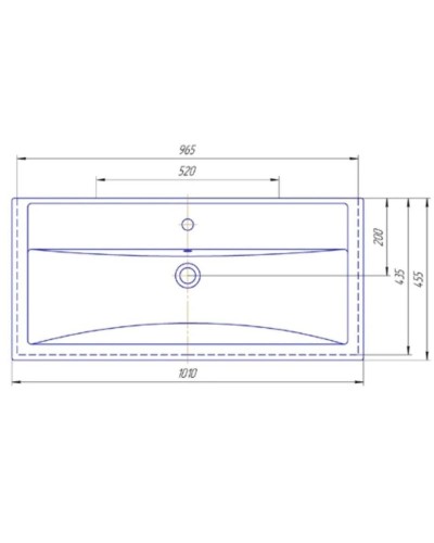 Тумба с раковиной дуб балтийский 101 см Aqwella 5 Stars Fargo SETFRG0110DB/4640021065204