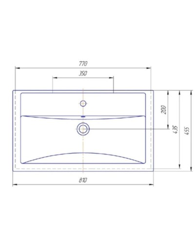 Тумба с раковиной дуб балтийский 81 см Aqwella 5 Stars Fargo SETFRG0108DB/4640021064733