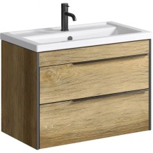 Тумба с раковиной дуб балтийский 81 см Aqwella 5 Stars Fargo SETFRG0108DB/4640021064733