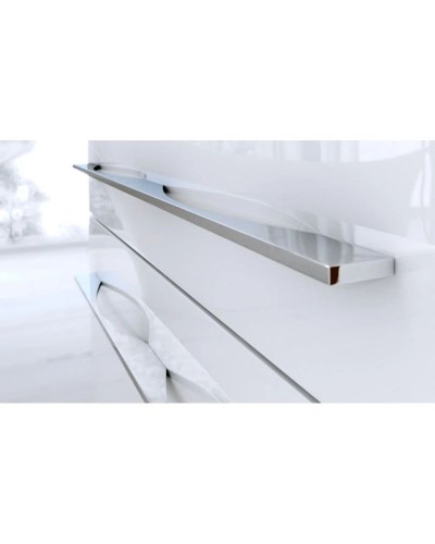 Тумба с раковиной белый глянец 80 см Aqwella 5 Stars Milan SETMil.01.08/2/W/Ber.08.04.D