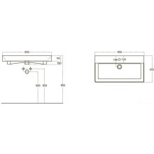 Тумба с раковиной белый глянец 85 см OWL 1975 Ragnar SETOW02.01.00/OWLB19-17085