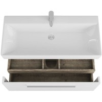 Тумба с раковиной белый глянец 98 см OWL 1975 Ragnar SETOW02.02.00/OWLB19-17100