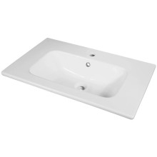 Тумба с раковиной белый лакобель/белый глянец 77,6 см OWL 1975 Malaren SETOW03.06.05/640177