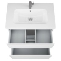 Тумба с раковиной белый лакобель/белый глянец 77,6 см OWL 1975 Malaren SETOW03.06.05/640177