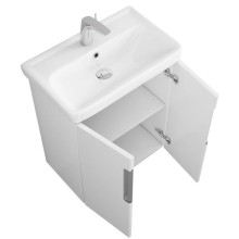 Тумба с раковиной белый глянец 60,4 см OWL 1975 Runn SETOW07.03.00/641785