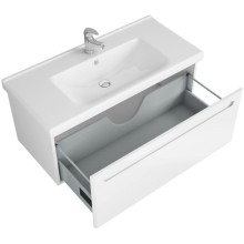 Тумба с раковиной белый глянец 100 см OWL 1975 Otalia SETOW04.03.00/641259