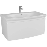 Тумба с раковиной белый глянец 90 см OWL 1975 Gotland SETOW010000/OWLB19-16090