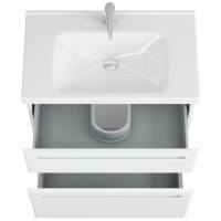 Тумба с раковиной белый глянец 80 см OWL 1975 Otalia SETOW04.06.00/640207