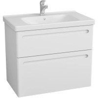 Тумба с раковиной белый глянец 80 см OWL 1975 Otalia SETOW04.06.00/640207