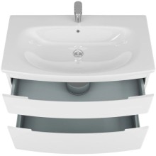 Тумба с раковиной белый глянец 90 см OWL 1975 Gotland SETOW01.02.00/OWLB19-16090