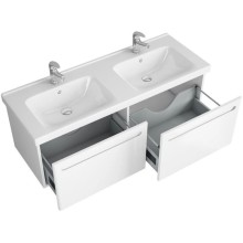 Тумба с раковиной белый глянец 125 см OWL 1975 Otalia SETOW04.04.00/641938