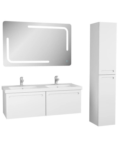 Тумба с раковиной белый глянец 125 см OWL 1975 Otalia SETOW04.04.00/641938