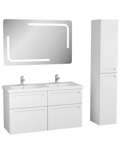 Тумба с раковиной белый глянец 125 см OWL 1975 Otalia SETOW04.08.00/641938