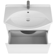 Тумба с раковиной белый глянец 75,8 см OWL 1975 Lagerta SETOW08.02.00/028230