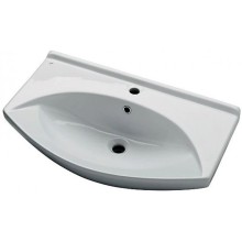 Тумба с раковиной белый глянец 65 см OWL 1975 Lagerta SETOW08.01.00/192529