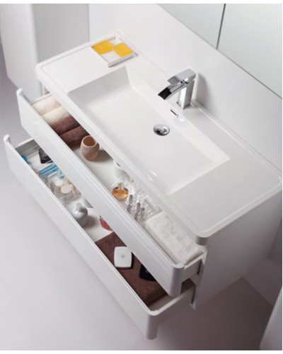 Тумба под раковину BelBagno Energia-N 120 подвесная Белая