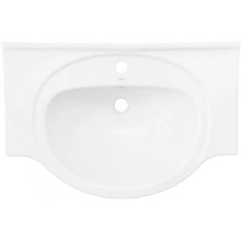 Тумба с раковиной белый глянец 70 см Bellezza Анкона 4639611110011 + 4690311008978