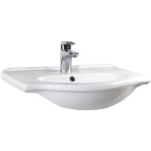 Тумба с раковиной белый глянец 60 см Bellezza Кантри 4639909000017 + 4607104871206