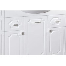 Тумба с раковиной белый глянец 86,5 см Bellezza Кантри 4639914000019 + 4620008197357