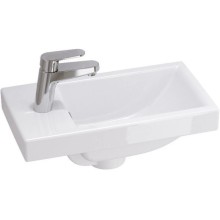 Тумба с раковиной белый глянец 40 см Bellezza Комо 4639005180019 + 4690311045386