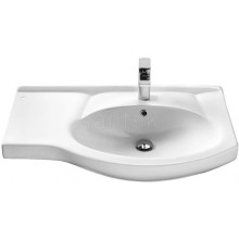 Тумба с раковиной белый глянец 83 см Bellezza Коралл 4632014142016 + 4620000142379