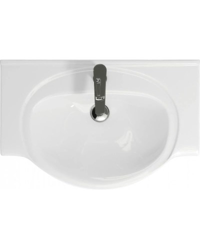 Тумба с раковиной белый глянец 70 см Bellezza Амелия 4630311000015 + 4690311008978