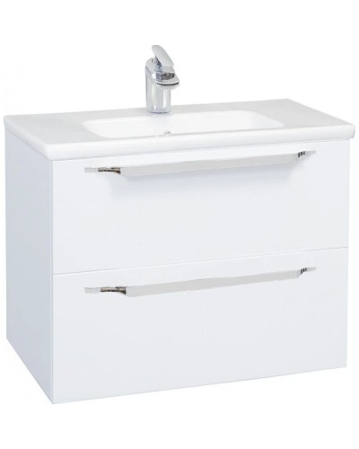 Тумба с раковиной белый глянец 61 см Bellezza Луиджи 4639209270011 + 4660018640344