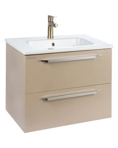 Тумба с раковиной капучино 61 см Bellezza Луиджи 4639209270455 + 4660018640344