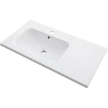 Тумба с раковиной серый 90 см Bellezza Луиджи 4639215272429 + 4660018641914