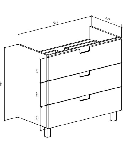 Тумба с раковиной красный глянец/белый глянец 100 см Bellezza Пегас 4630417140035 + 5902115715297