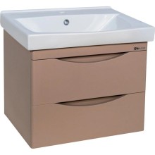 Тумба с раковиной капучино 60,5 см Bellezza Санриса 4630109180455 + 4690311076861