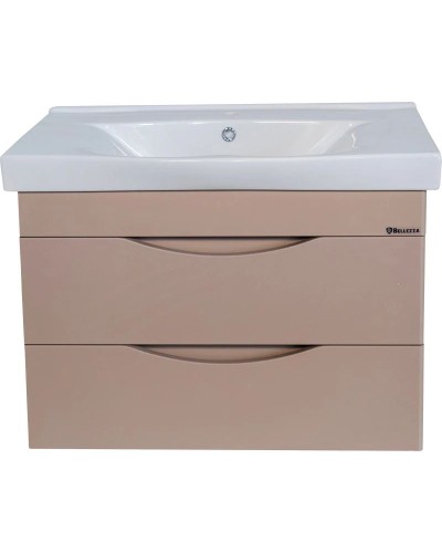 Тумба с раковиной капучино 80,5 см Bellezza Санриса 4630113180458 + 4690311076878