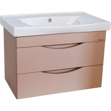 Тумба с раковиной капучино 80,5 см Bellezza Санриса 4630113180458 + 4690311076878