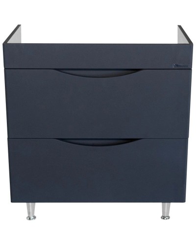 Тумба с раковиной серебро 80,5 см Bellezza Санриса 4630113660363 + 4690311076878