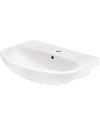 Тумба с раковиной белый глянец 66,5 см Bellezza Стелла 4636010140014 + 4620000141426