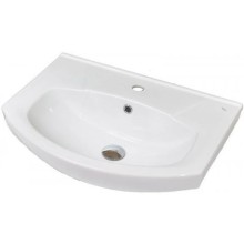 Тумба с раковиной бежевый глянец/белый глянец 60 см Bellezza Элеганс 4638609240075 + 4620008196114