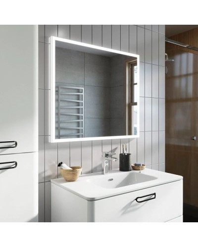 Тумба с раковиной белый глянец 60 см IDDIS Brick BRI60W0i95K