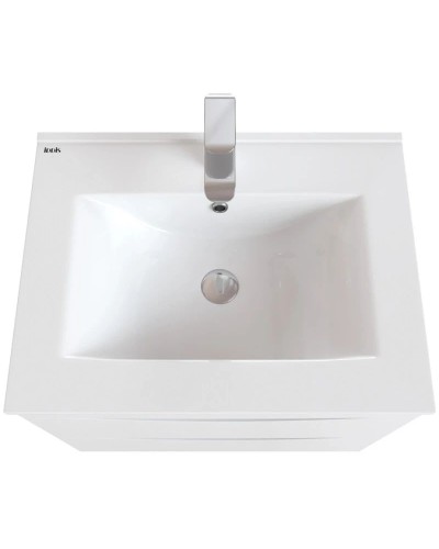 Тумба с раковиной белый 60,3 см IDDIS Cloud CLO60W0i95K