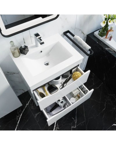 Тумба с раковиной белый 60,3 см IDDIS Cloud CLO60W0i95K