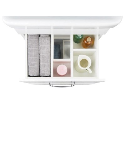 Тумба с раковиной белый глянец 50 см IDDIS Custo New NCU50W0i95K