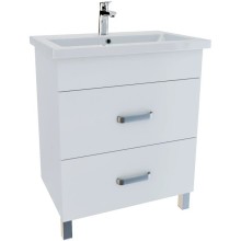 Тумба с раковиной белый глянец 70 см IDDIS Custo New NCU70W0i95K