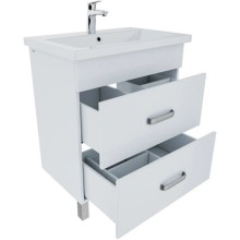 Тумба с раковиной белый глянец 70 см IDDIS Custo New NCU70W0i95K