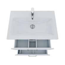 Тумба с раковиной белый глянец 70 см IDDIS Custo New NCU70W0i95K