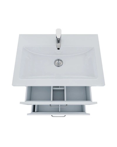 Тумба с раковиной белый глянец 70 см IDDIS Custo New NCU70W0i95K