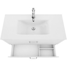 Тумба с раковиной белый матовый 100,3 см IDDIS Oxford OXF10W1i95K